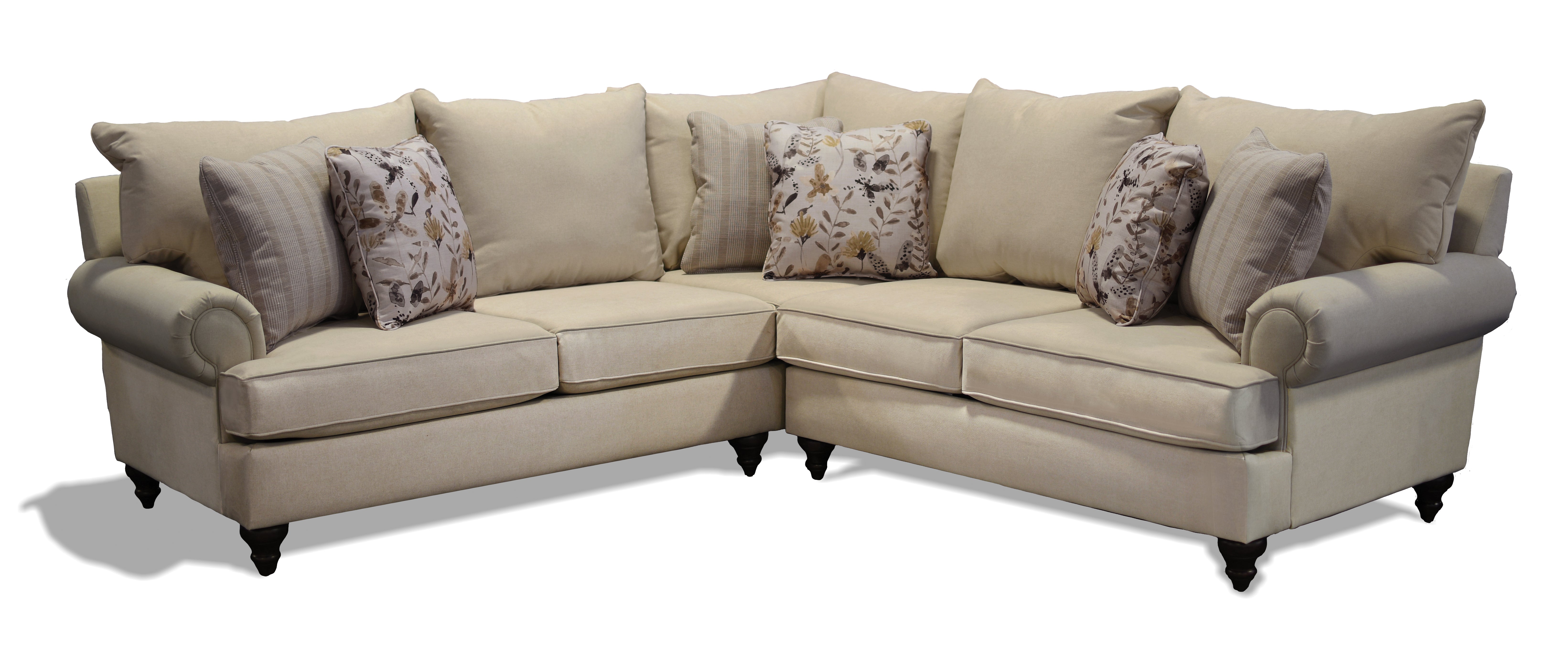 Rosalie Ottoman with Nails