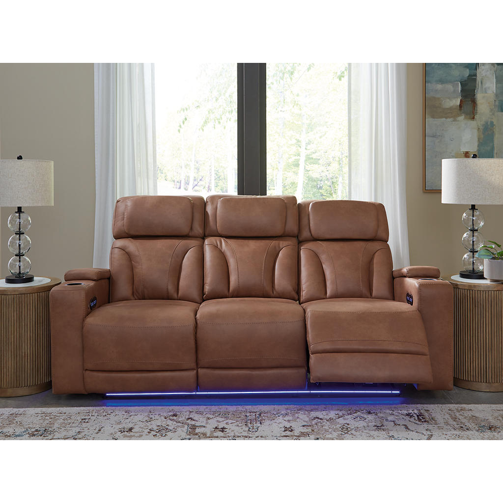 Clean-Slate Power Reclining Sofa Signature Design by Ashley® Living Room