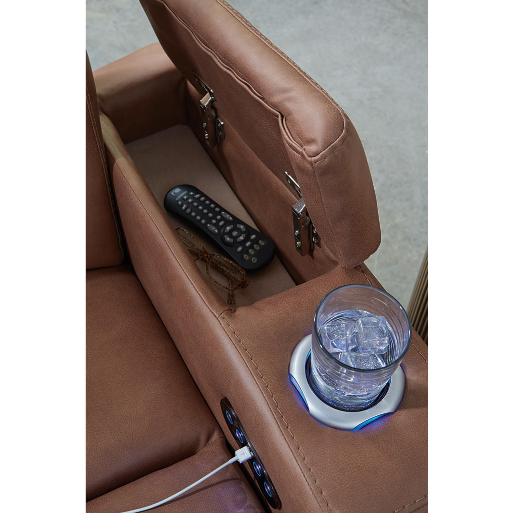 Clean-Slate Power Reclining Sofa Signature Design by Ashley® Living Room
