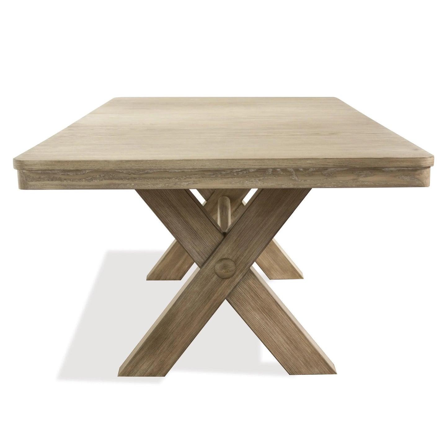 Sophie 78-in Trestle Table-base Riverside Furniture Dining