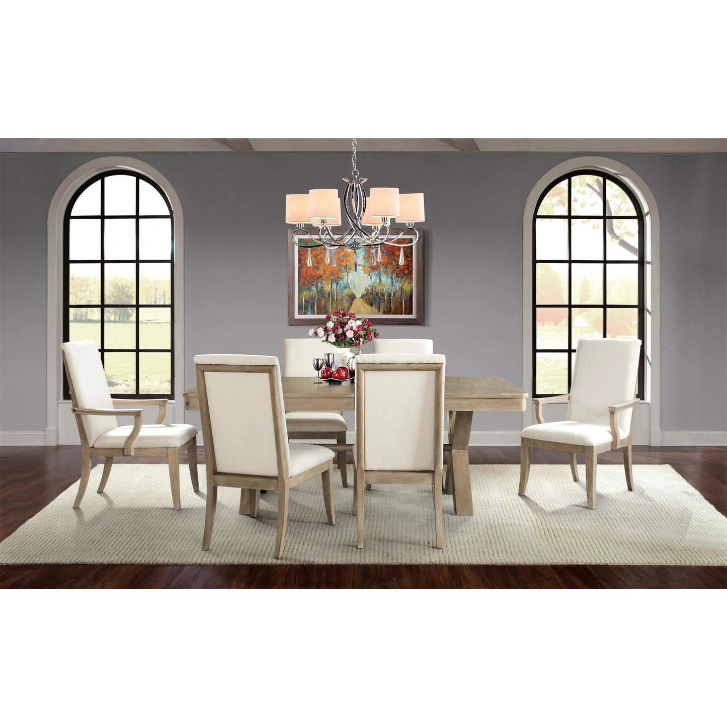 Riverside Sophie 78-in Trestle Table-top Riverside Furniture Dining