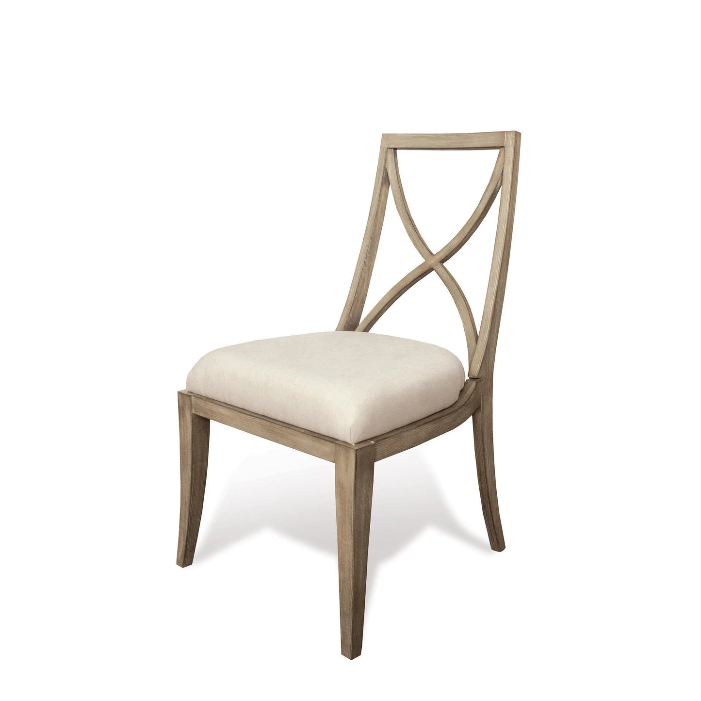 Sophie X-back Uph Side Chair 2in Riverside Furniture Dining