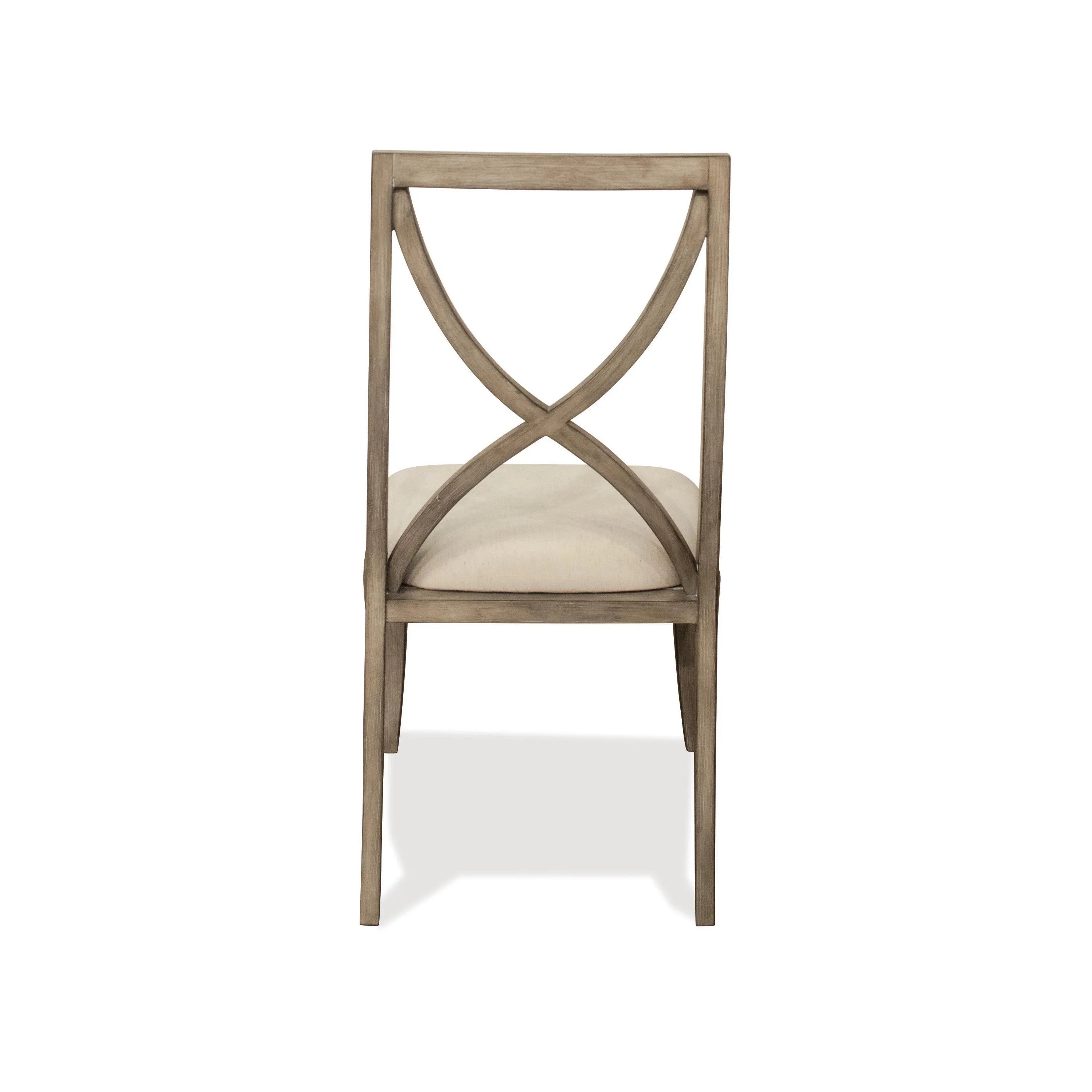 Sophie X-back Uph Side Chair 2in Riverside Furniture Dining