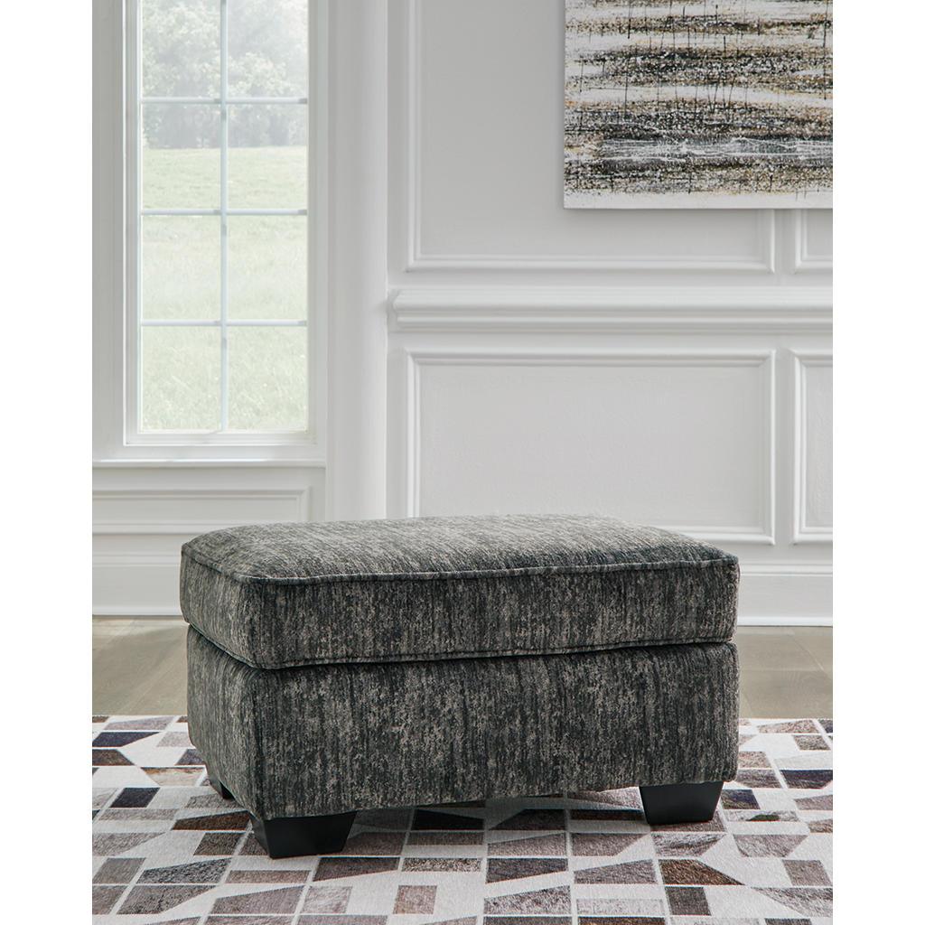 Lonoke Sofa, Loveseat, Oversized Chair and Ottoman — Gunmetal Signature Design by Ashley® Uncategorized