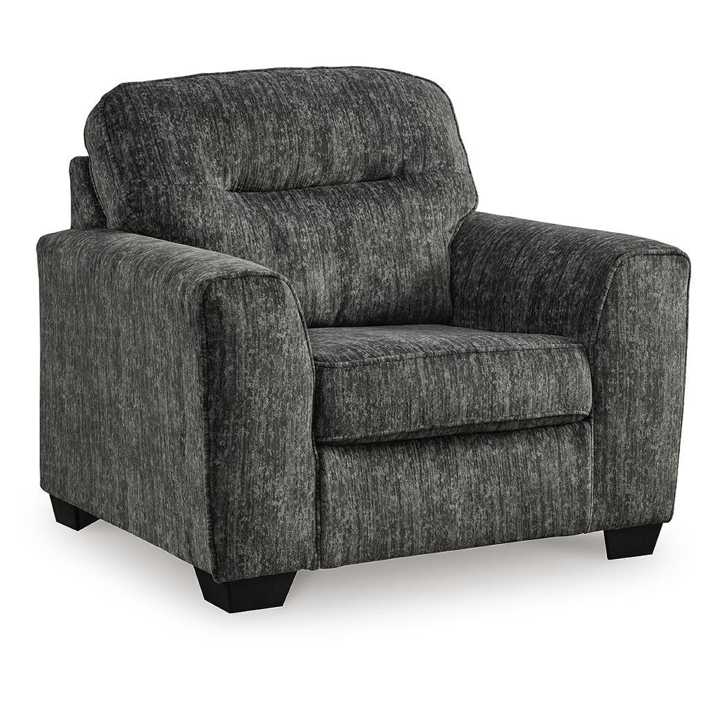 Lonoke 2 Loveseats and Chair — Gunmetal 3-Piece Seating Group Signature Design by Ashley® Uncategorized