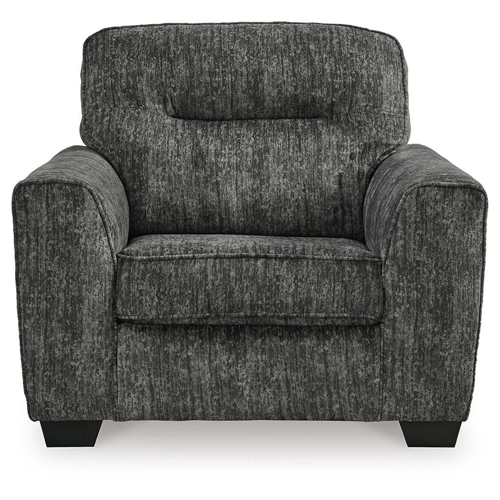 Lonoke Sofa, Loveseat, Oversized Chair and Ottoman — Gunmetal Signature Design by Ashley® Uncategorized