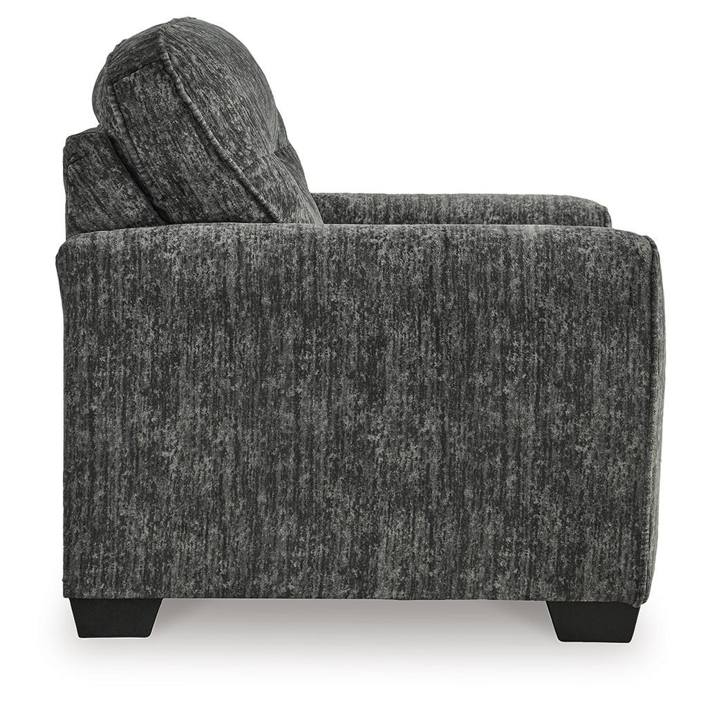 Lonoke Sofa, Loveseat, Oversized Chair and Ottoman — Gunmetal Signature Design by Ashley® Uncategorized