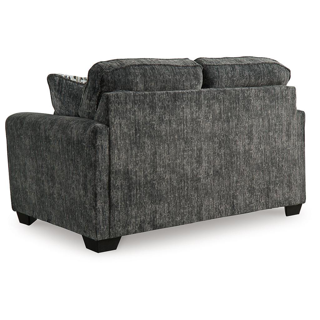 Lonoke Sofa, Loveseat, Oversized Chair and Ottoman — Gunmetal Signature Design by Ashley® Uncategorized