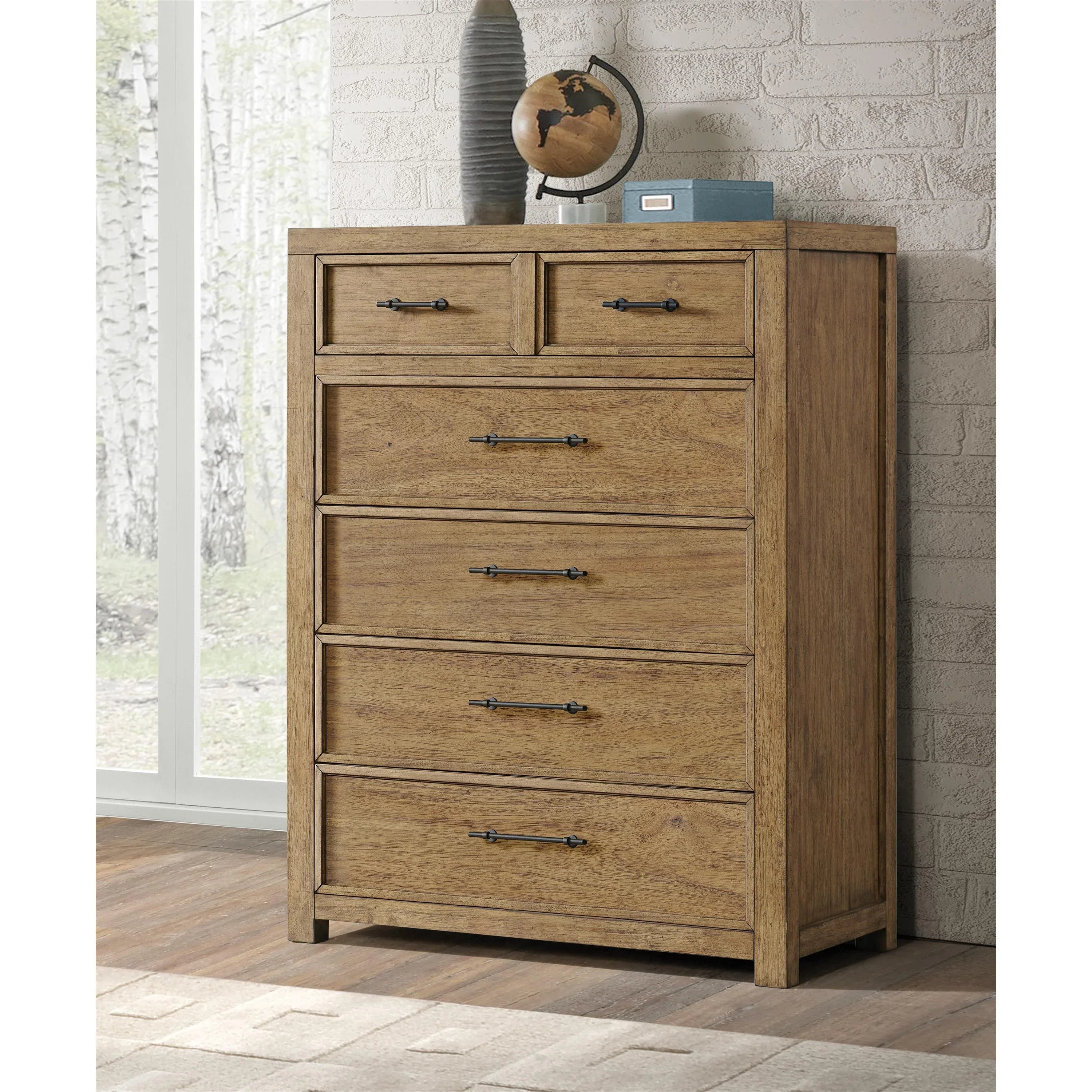 Bozeman 5-drawer Chest Riverside Furniture Bedroom