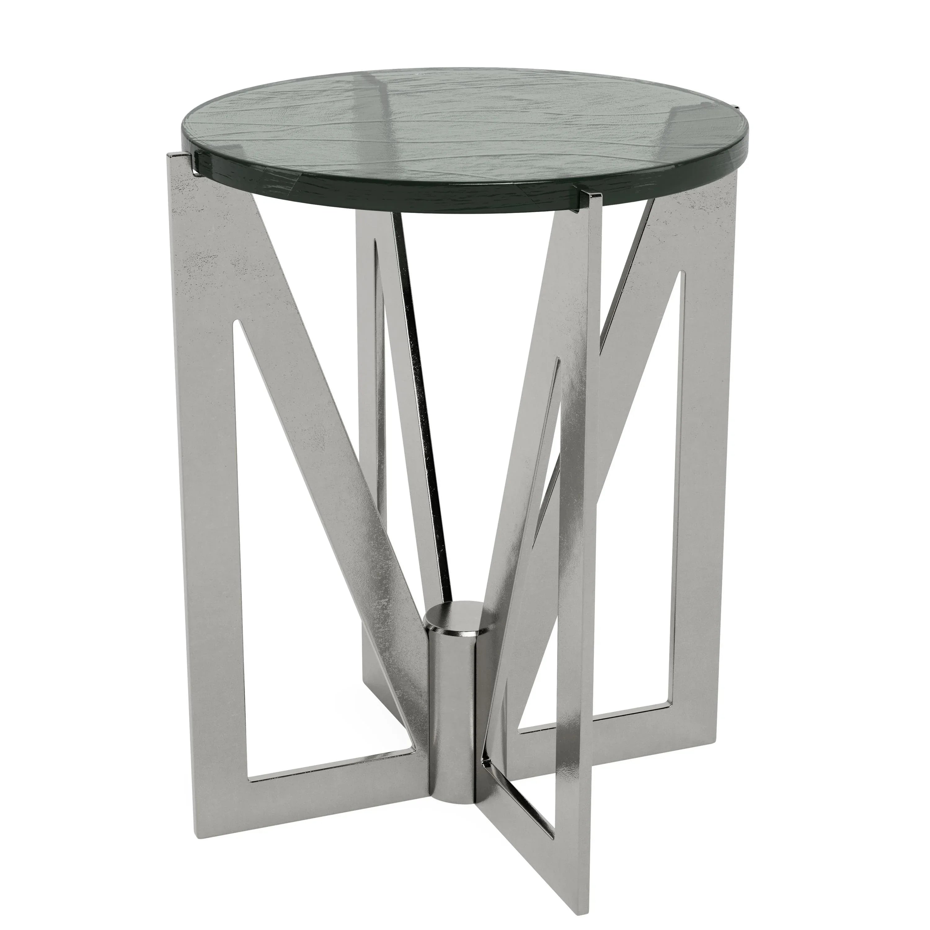 Jano Round End Table Glass Top Riverside Furniture Tables