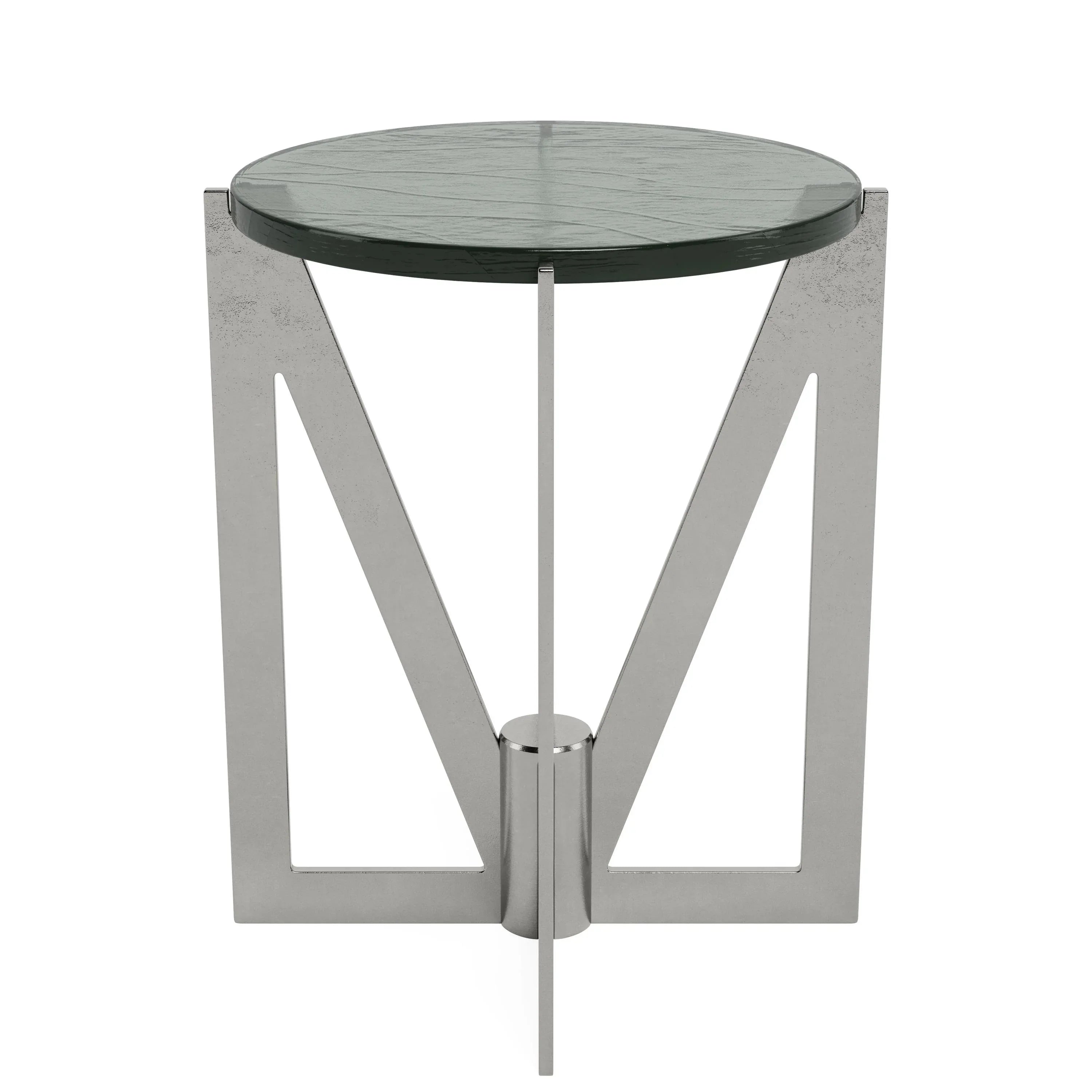 Jano Round End Table Glass Top Riverside Furniture Tables