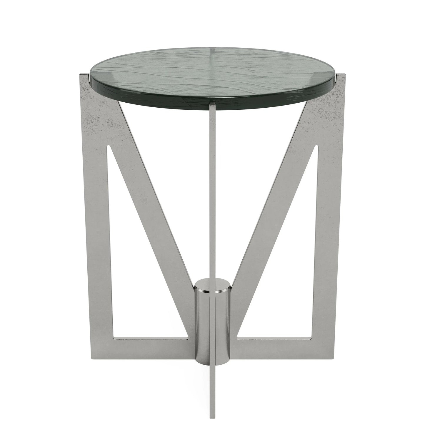 Jano Round End Table Glass Top Riverside Furniture Tables