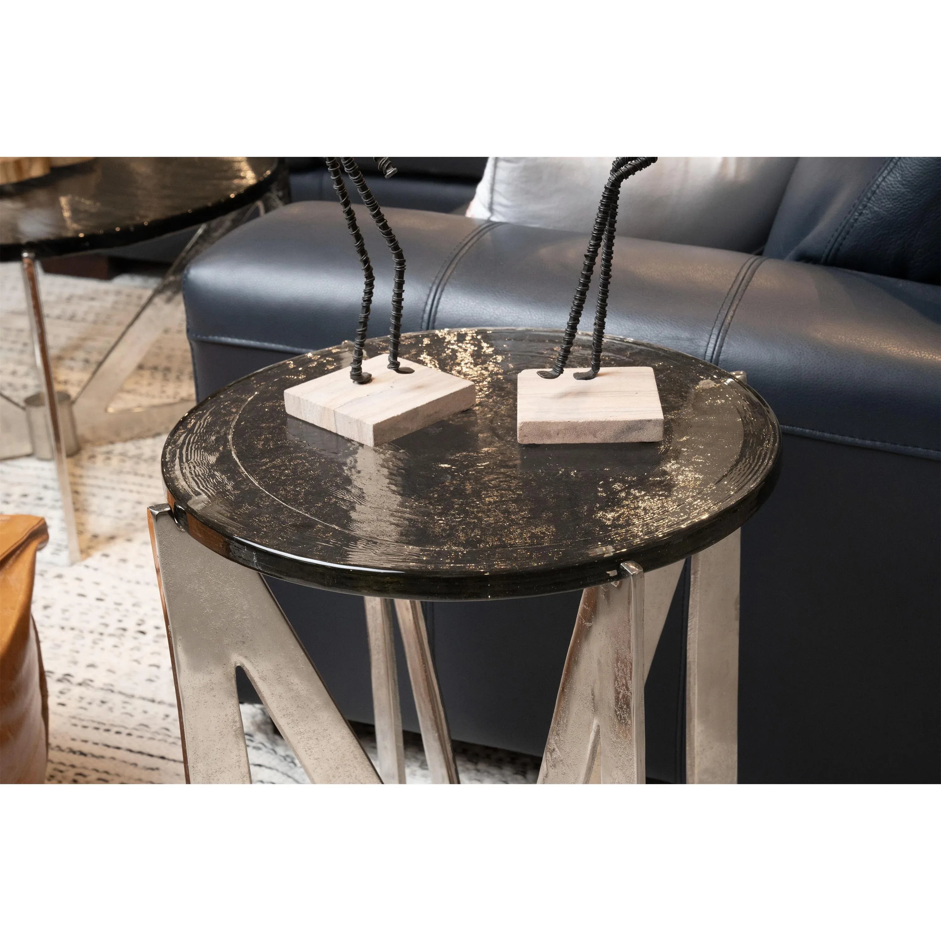 Jano Round End Table Base Riverside Furniture Tables