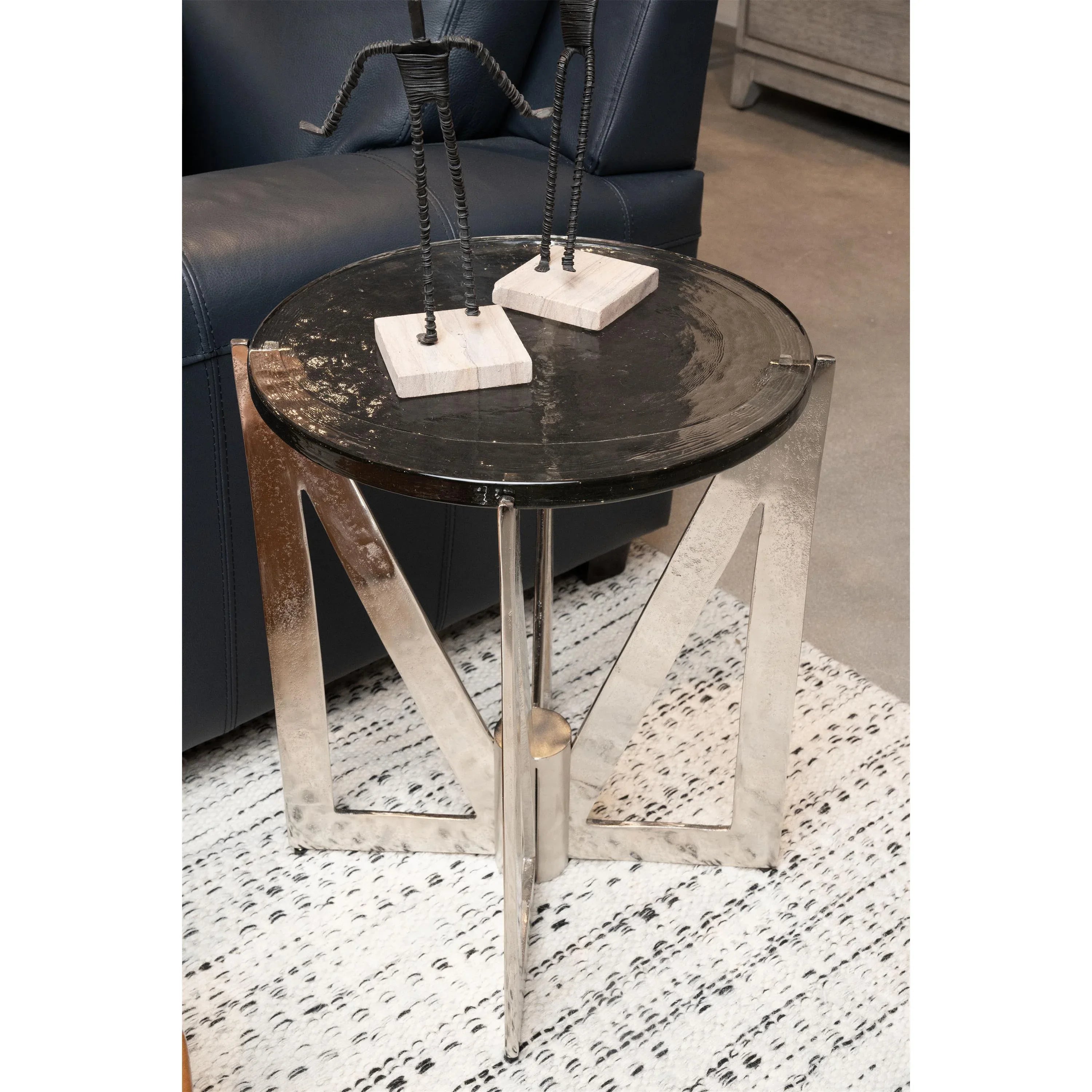 Jano Round End Table Base Riverside Furniture Tables