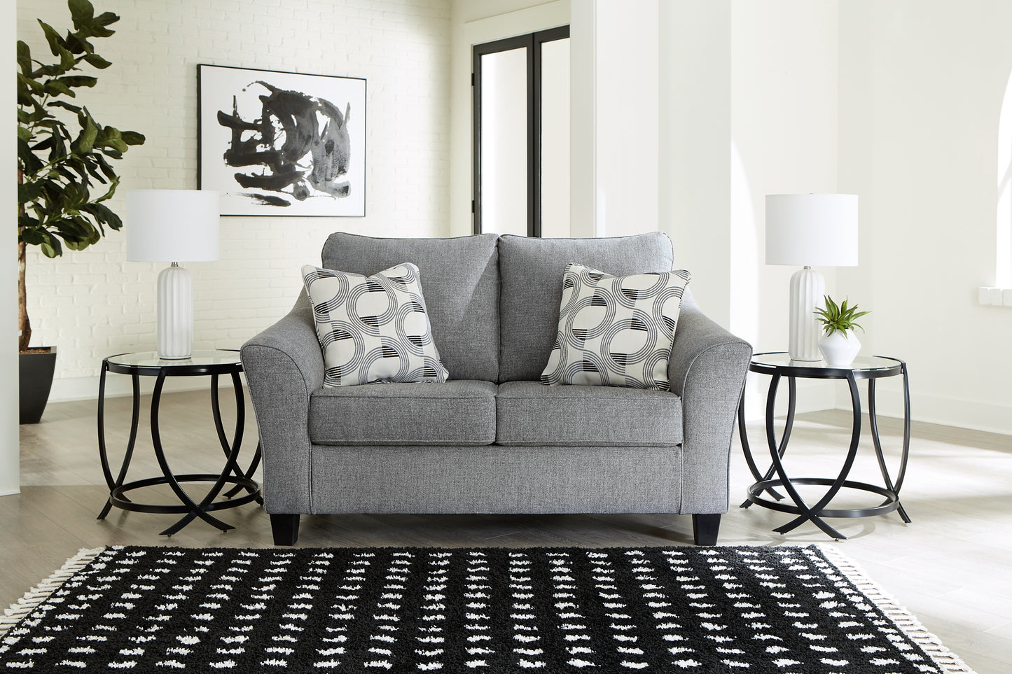 Mathonia Sofa, Loveseat, Oversized Chair and Ottoman