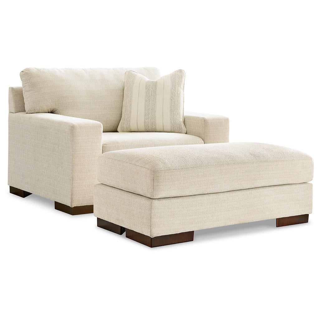 Maggie Oversized Chair and Ottoman Signature Design by Ashley® Uncategorized