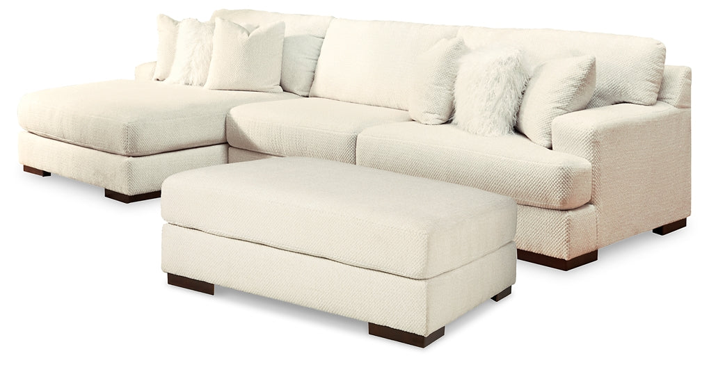 Zada 2-Piece Sectional with Ottoman