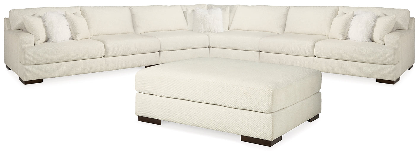 Zada 5-Piece Sectional with Ottoman