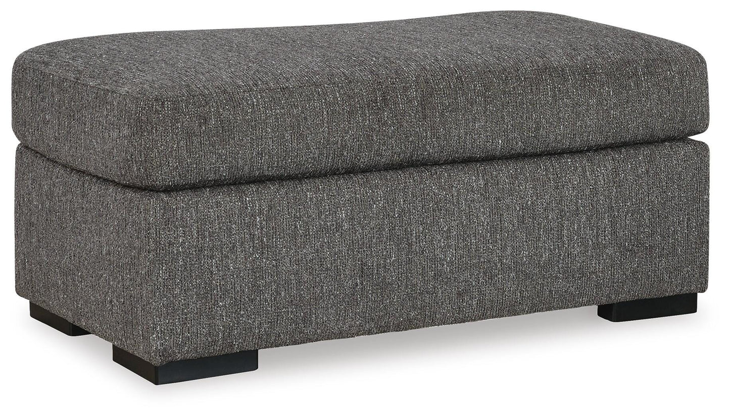 Gardiner Oversized Chair and Ottoman — Pewter 2-Piece Set Ashley Living Room