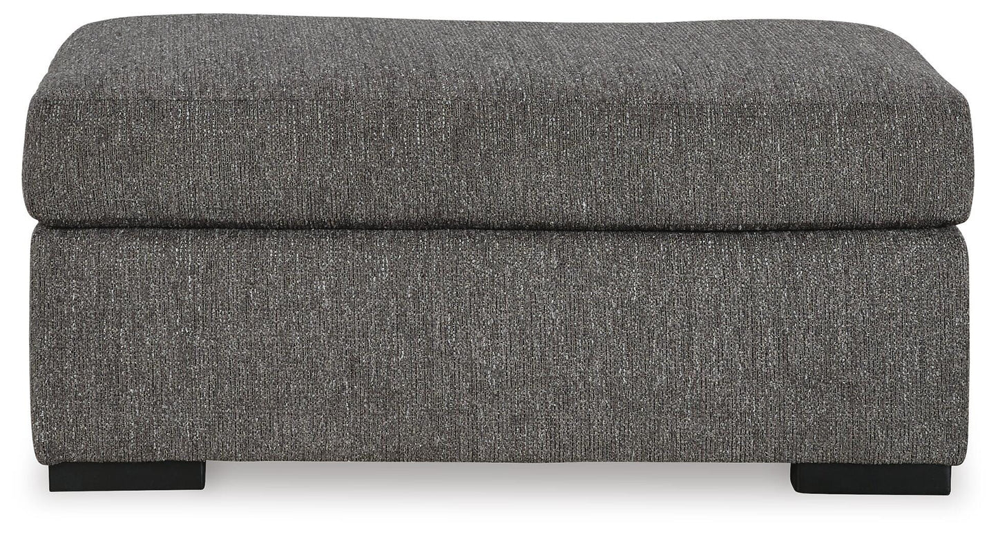Gardiner Oversized Chair and Ottoman — Pewter 2-Piece Set Ashley Living Room