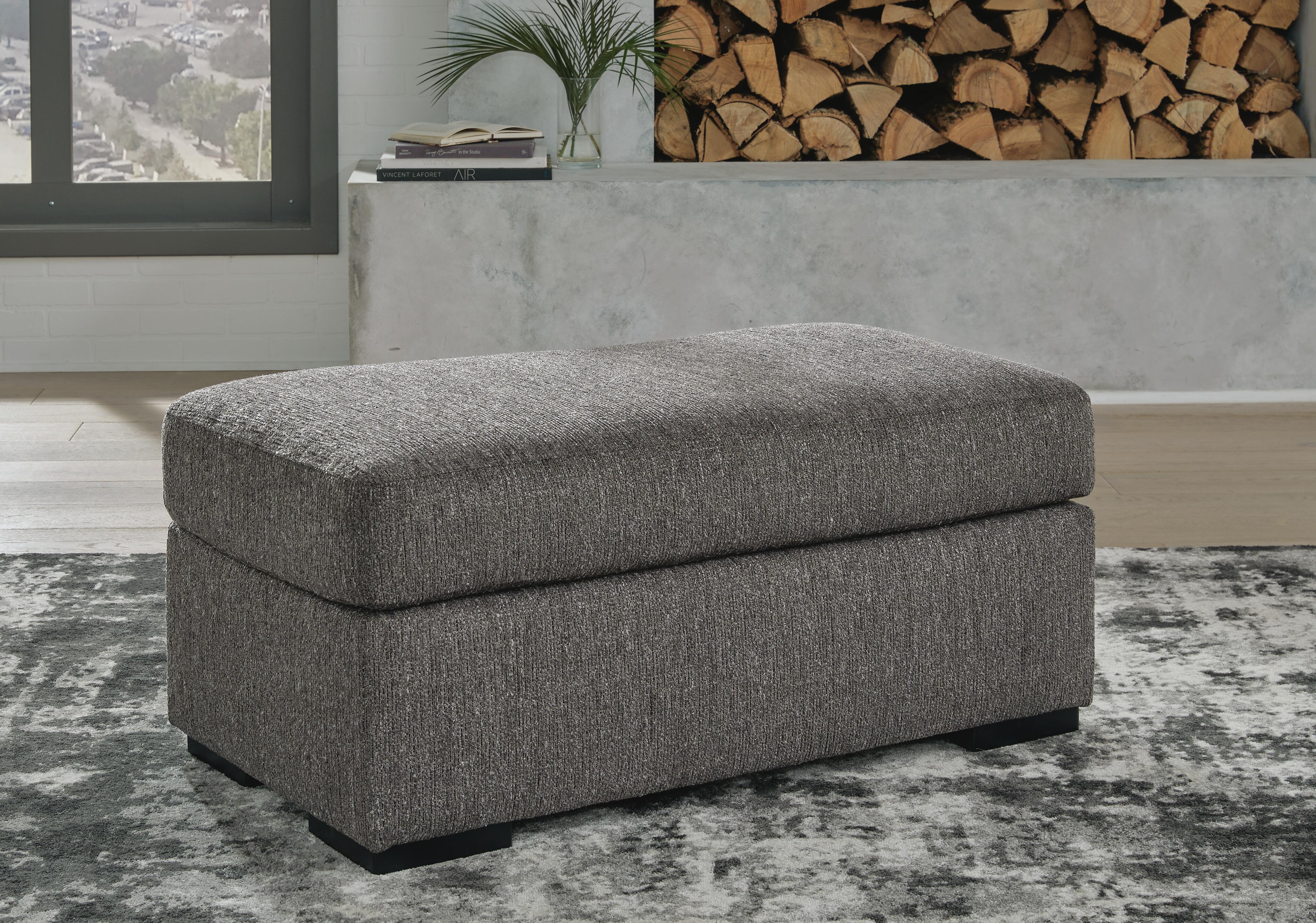 Gardiner Oversized Chair and Ottoman — Pewter 2-Piece Set Ashley Living Room