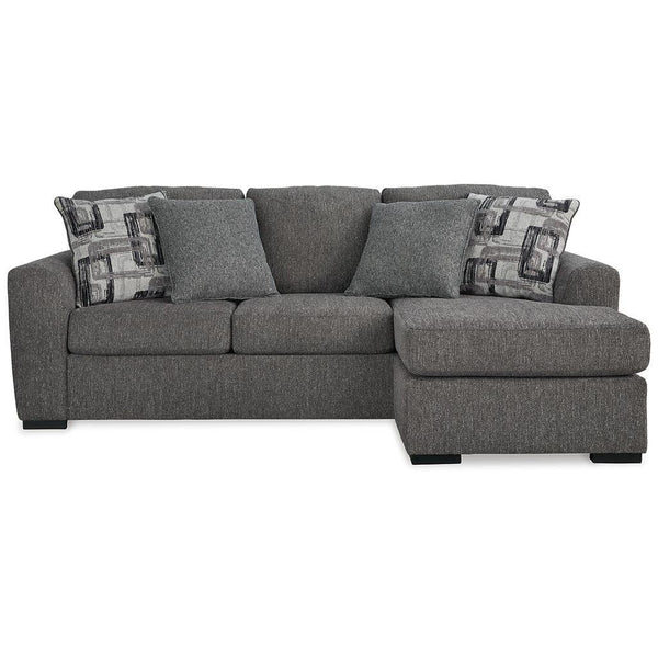 Gardiner Sofa Chaise — Pewter Signature Design by Ashley® Living Room