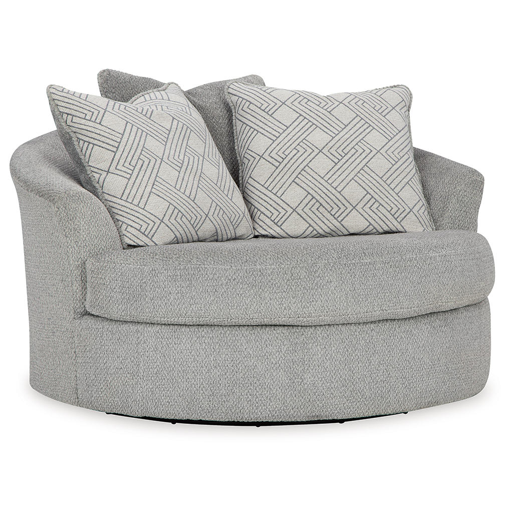 Casselbury Oversized Swivel Chair and Ottoman Signature Design by Ashley® Uncategorized
