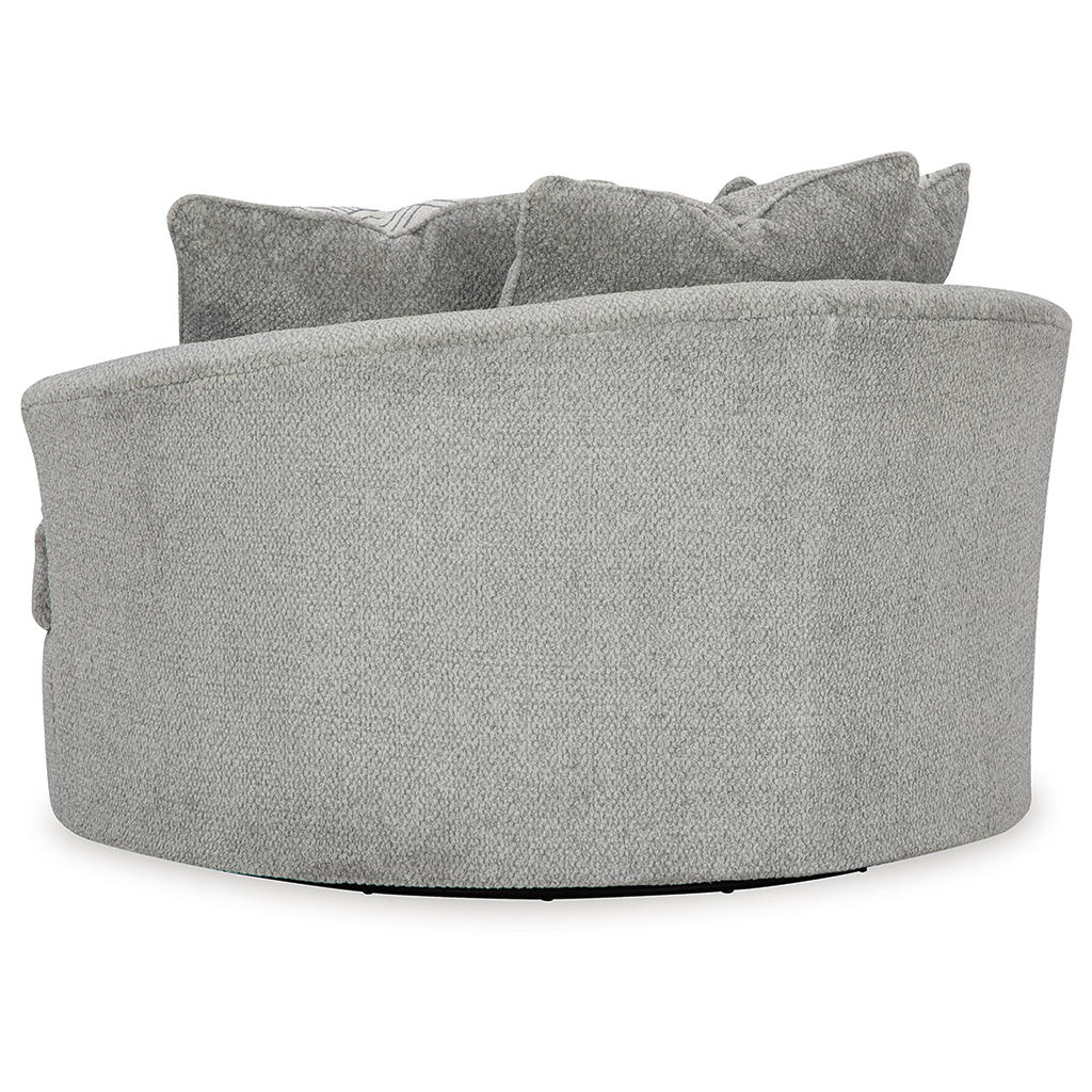 Casselbury Oversized Swivel Chair and Ottoman Signature Design by Ashley® Uncategorized