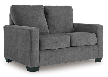 Rannis Twin Sofa Sleeper — Pewter Signature Design by Ashley® Living Room