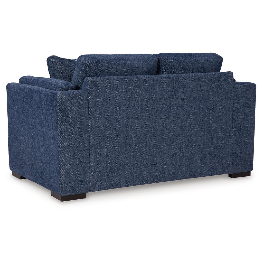 Evansley Sofa, Loveseat, Chair and Ottoman — Navy Benchcraft® Uncategorized