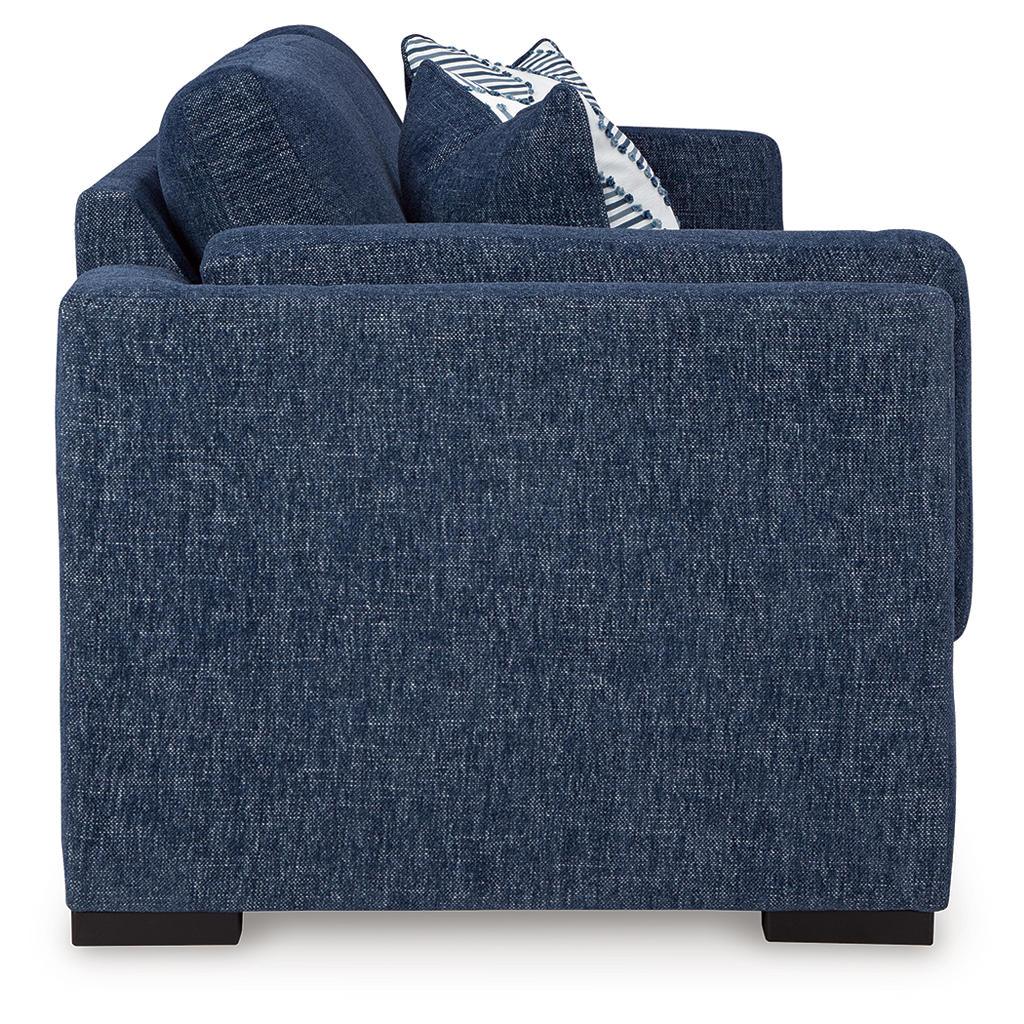 Evansley Sofa, Loveseat, Chair and Ottoman — Navy Benchcraft® Uncategorized