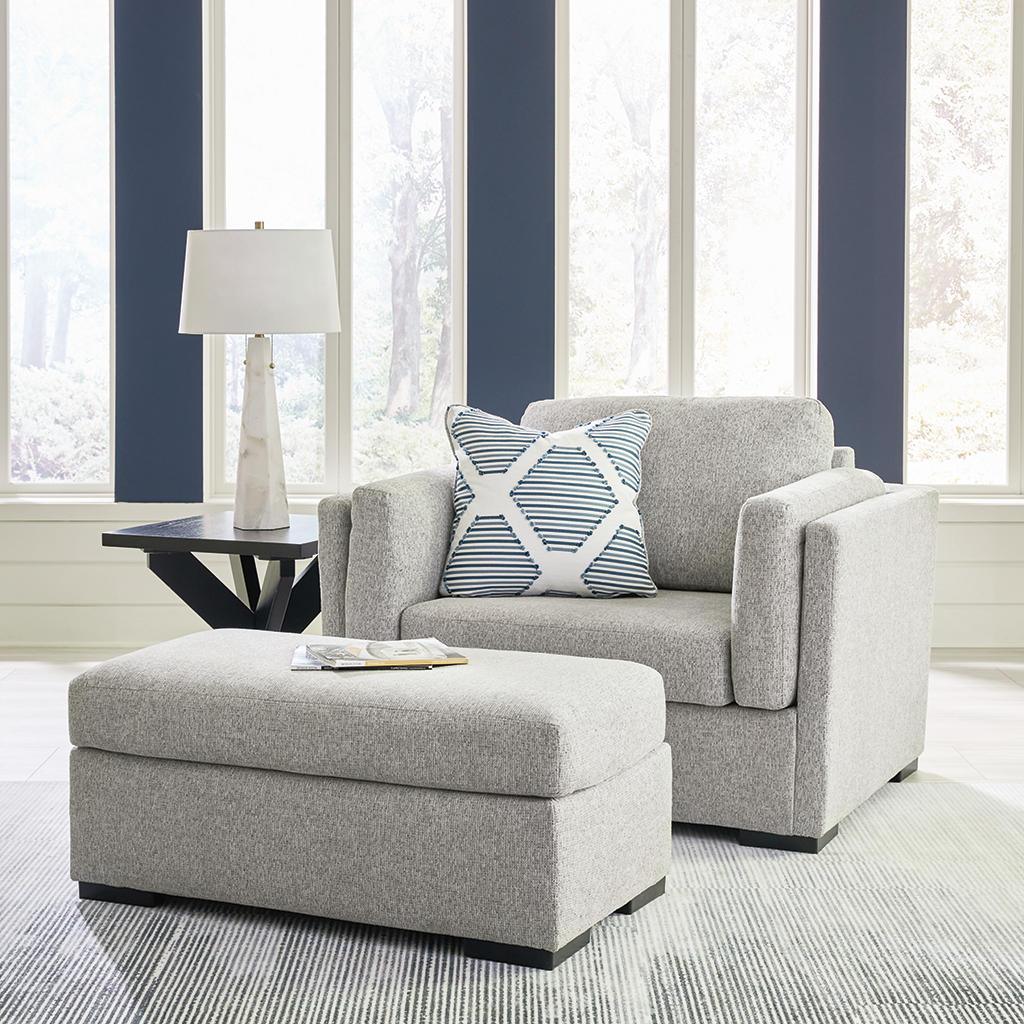 Evansley Sofa, Loveseat, Chair and Ottoman — Pewter Benchcraft® Uncategorized