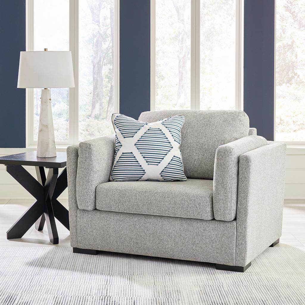 Evansley Sofa, Loveseat, Chair and Ottoman — Pewter Benchcraft® Uncategorized