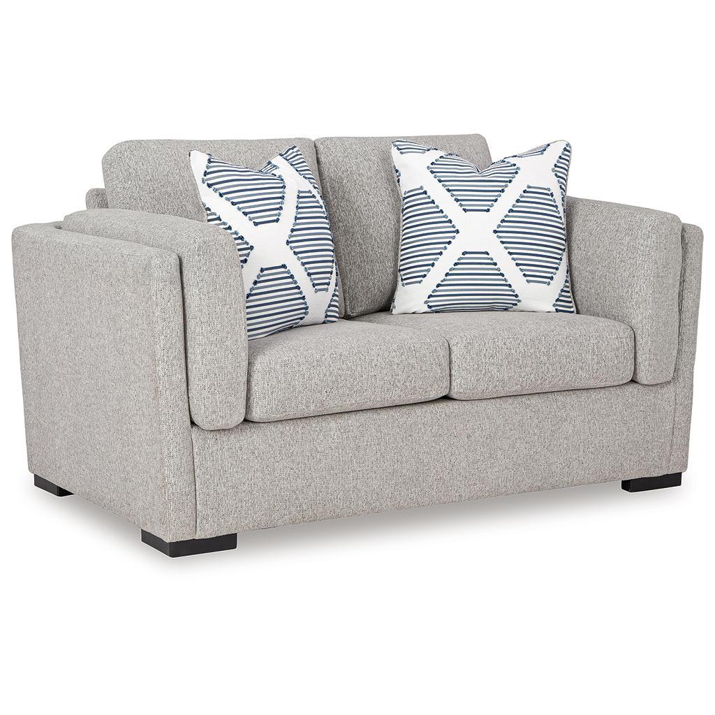 Evansley Sofa, Loveseat, Chair and Ottoman — Pewter Benchcraft® Uncategorized