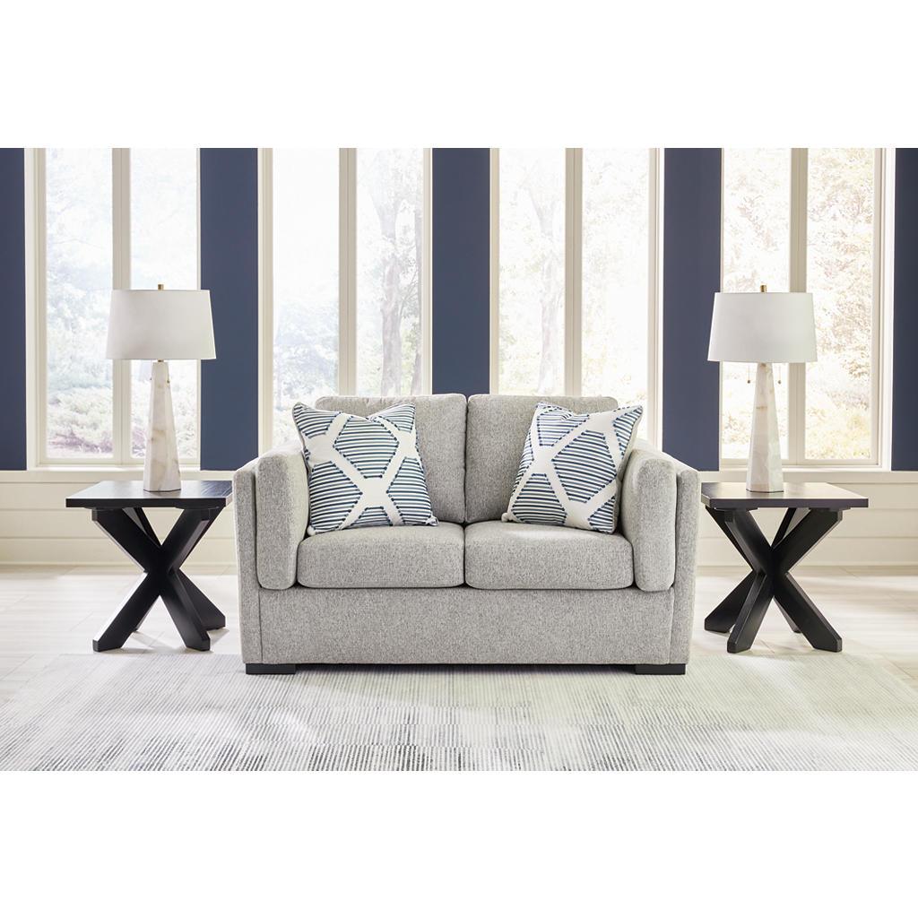 Evansley Sofa, Loveseat, Chair and Ottoman — Pewter Benchcraft® Uncategorized
