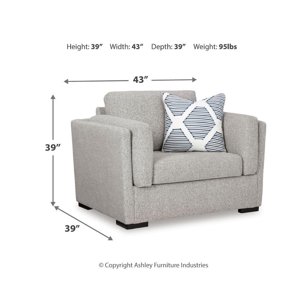 Evansley Sofa, Loveseat, Chair and Ottoman — Pewter Benchcraft® Uncategorized