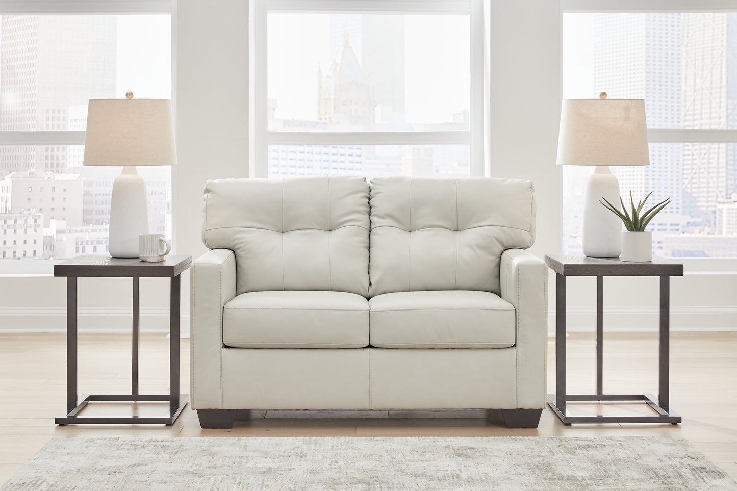 Belziani Sofa, Loveseat, Oversized Chair and Ottoman