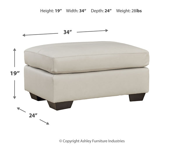 Belziani Sofa, Loveseat, Oversized Chair and Ottoman