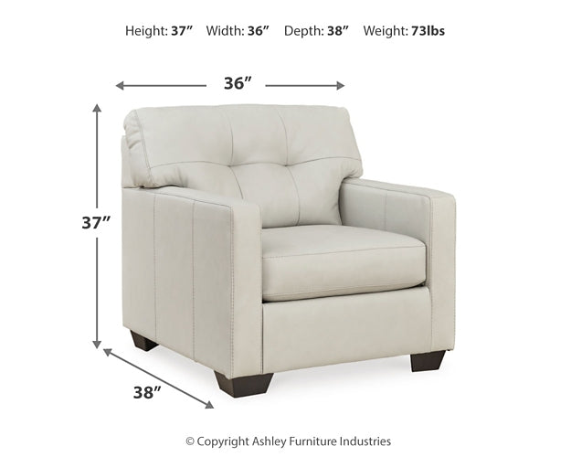 Belziani Sofa, Loveseat, Oversized Chair and Ottoman