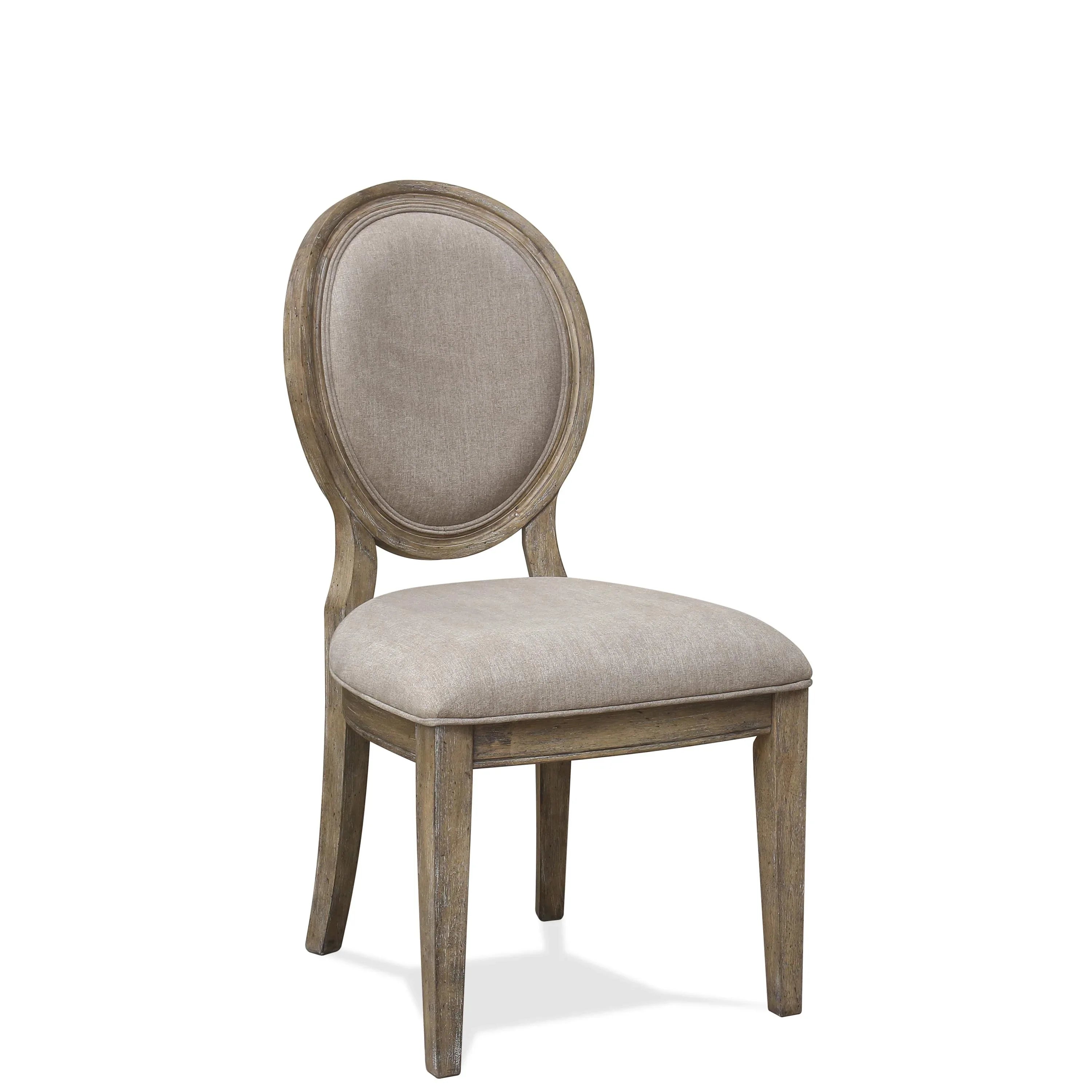 Sonora Uph Oval Side Chair 2in Riverside Furniture Dining