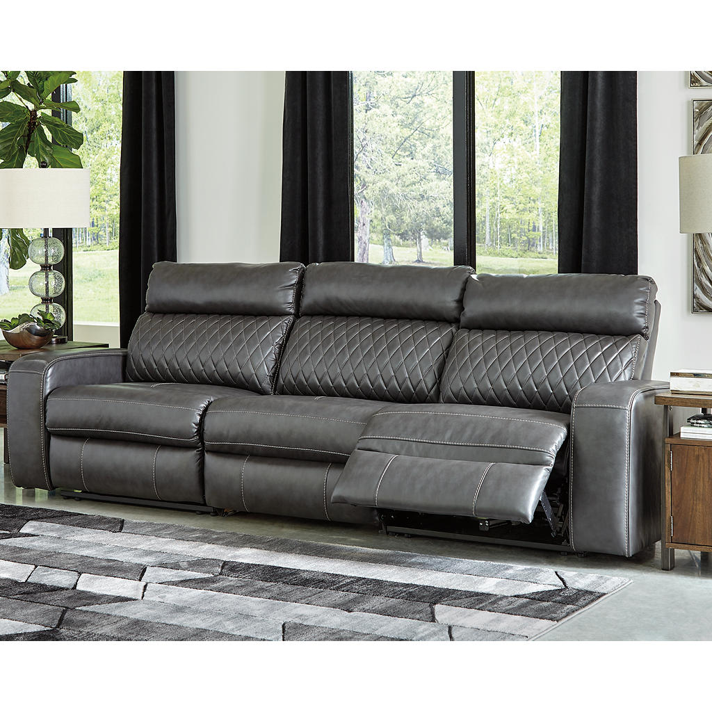 Samperstone 3-Piece Power Reclining Sectional Sofa Signature Design by Ashley® Living Room