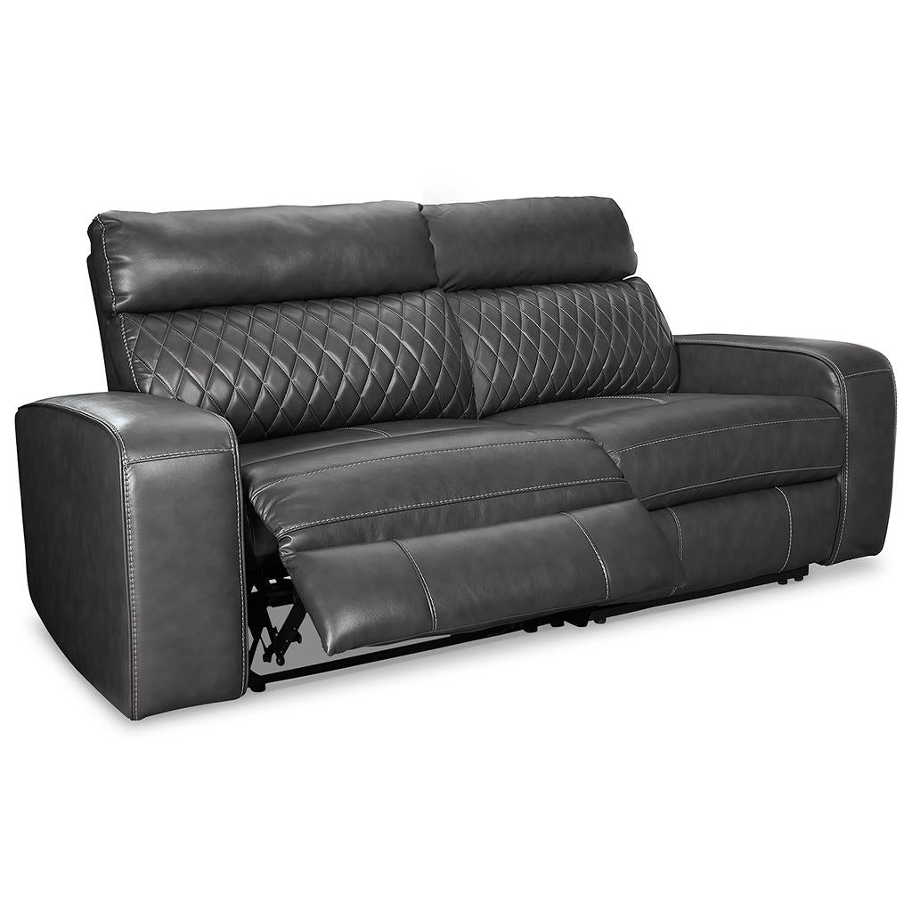 Samperstone 2-Piece Power Reclining Sectional Loveseat Signature Design by Ashley® Living Room