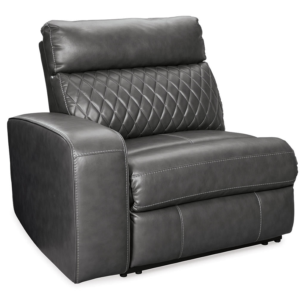 Samperstone 2-Piece Power Reclining Sectional Loveseat Signature Design by Ashley® Living Room