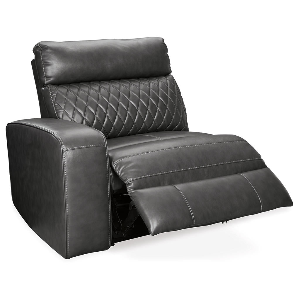 Samperstone 2-Piece Power Reclining Sectional Loveseat Signature Design by Ashley® Living Room