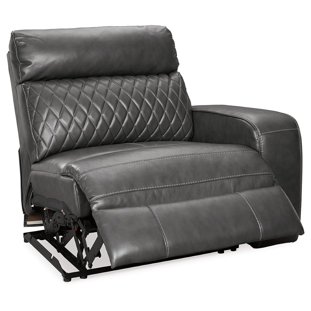 Samperstone 2-Piece Power Reclining Sectional Loveseat Signature Design by Ashley® Living Room