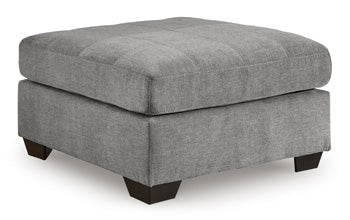 Marleton Oversized Accent Ottoman — Gray 36-Inch Square Signature Design by Ashley® Living Room