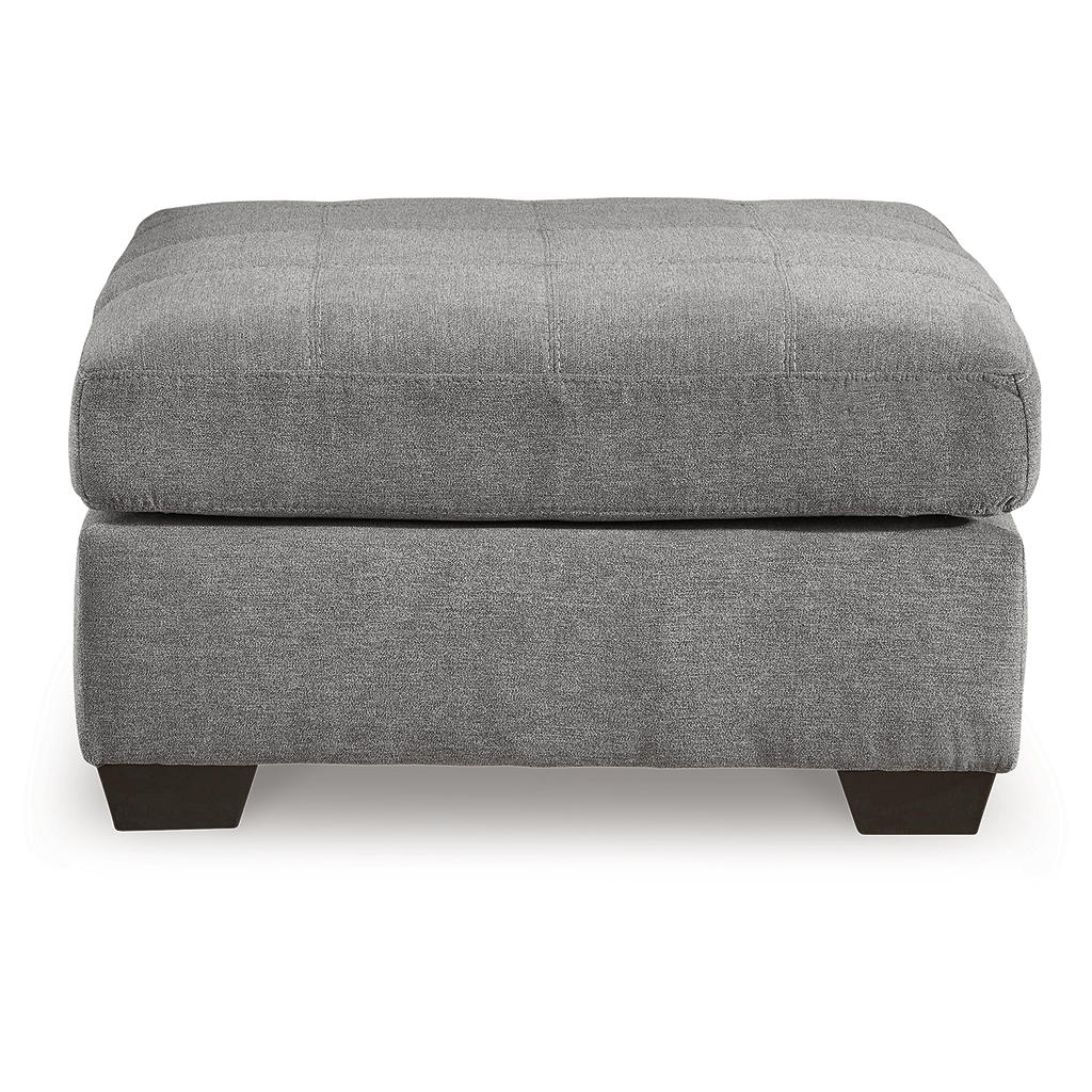 Marleton Oversized Accent Ottoman — Gray 36-Inch Square Signature Design by Ashley® Living Room