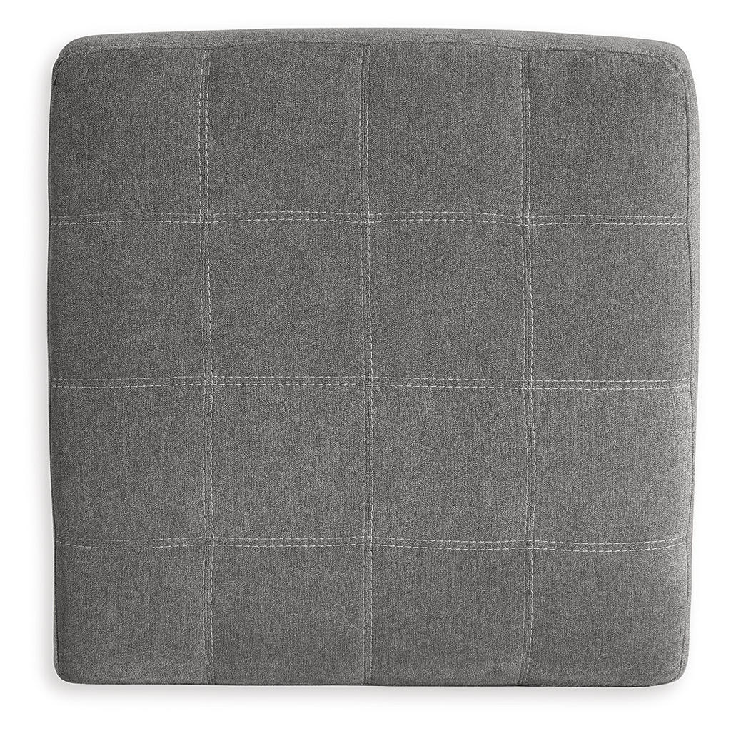 Marleton Oversized Accent Ottoman — Gray 36-Inch Square Signature Design by Ashley® Living Room