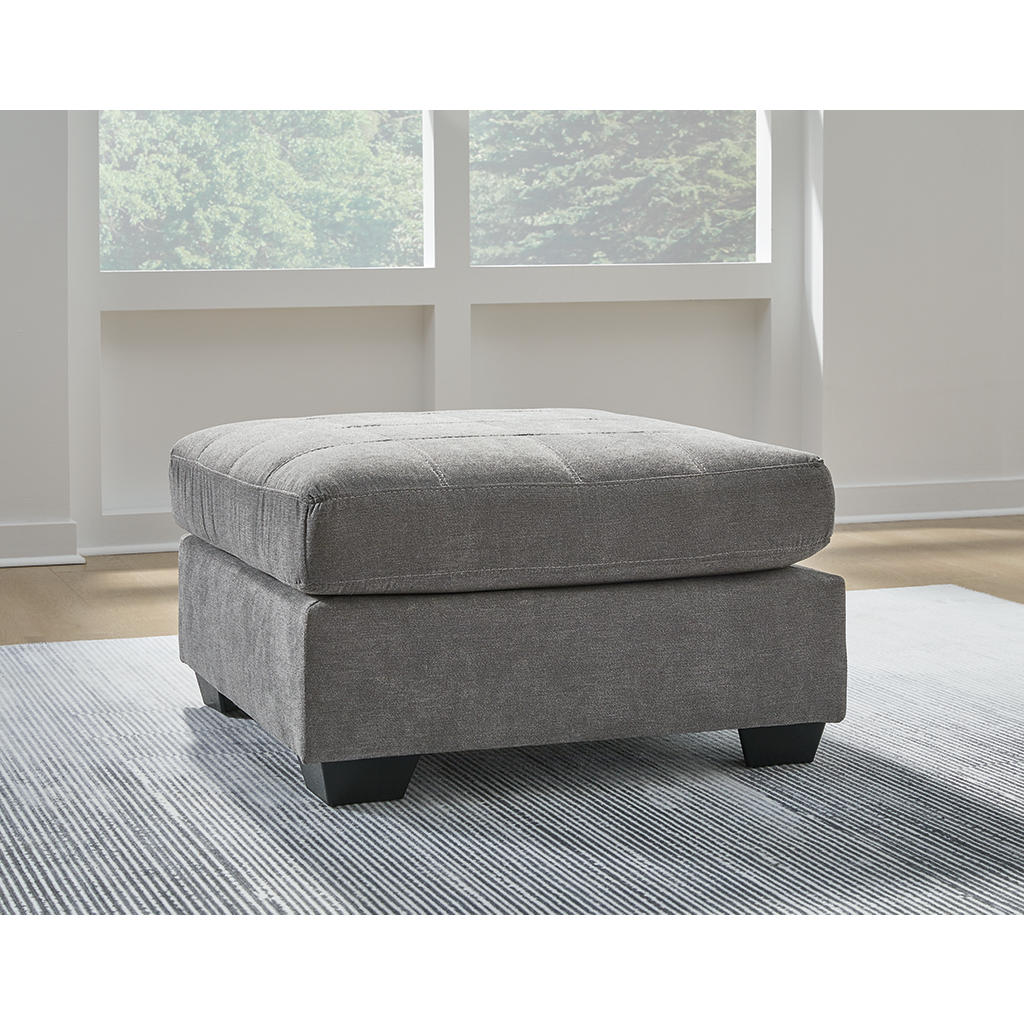 Marleton Oversized Accent Ottoman — Gray 36-Inch Square Signature Design by Ashley® Living Room