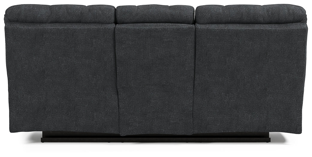 Wilhurst Reclining Sofa with Drop Down Table